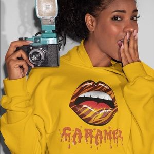 Hoodies Caramel Lips